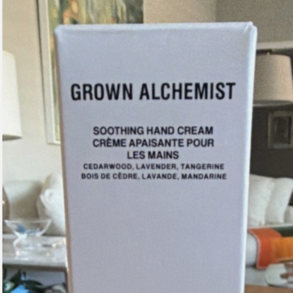 Grown Alchemist Soothing Hand Cream with Tangerine, Lavender Cedarwood 65ML NEW